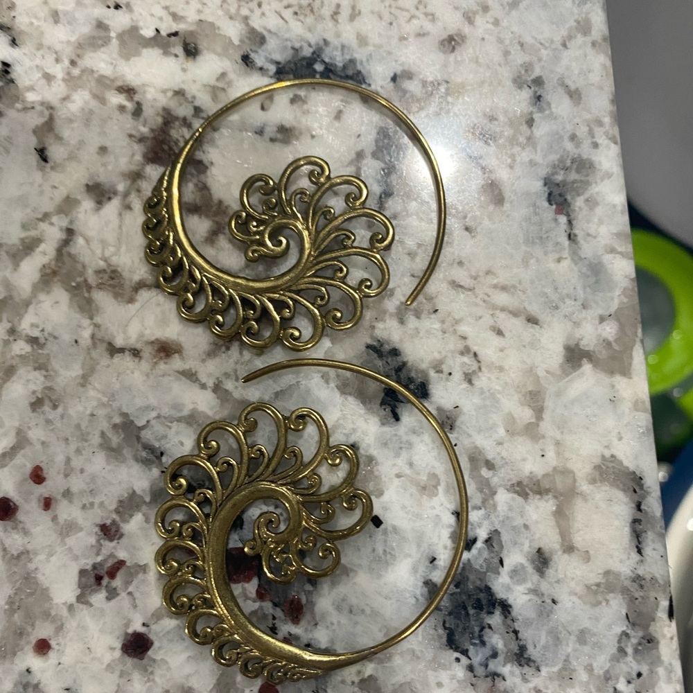 Unique Pull Through Earrings